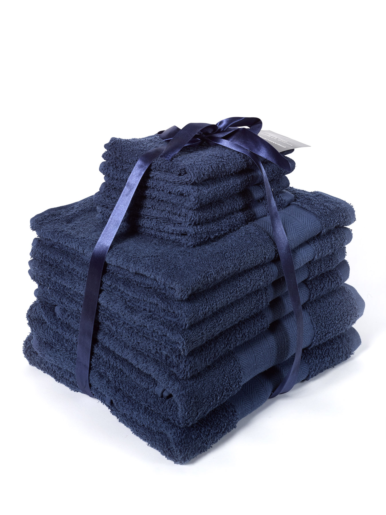 Luxury Soft 10 Piece 100 Cotton Towel Bale Set Face Hand Bath Bathroom